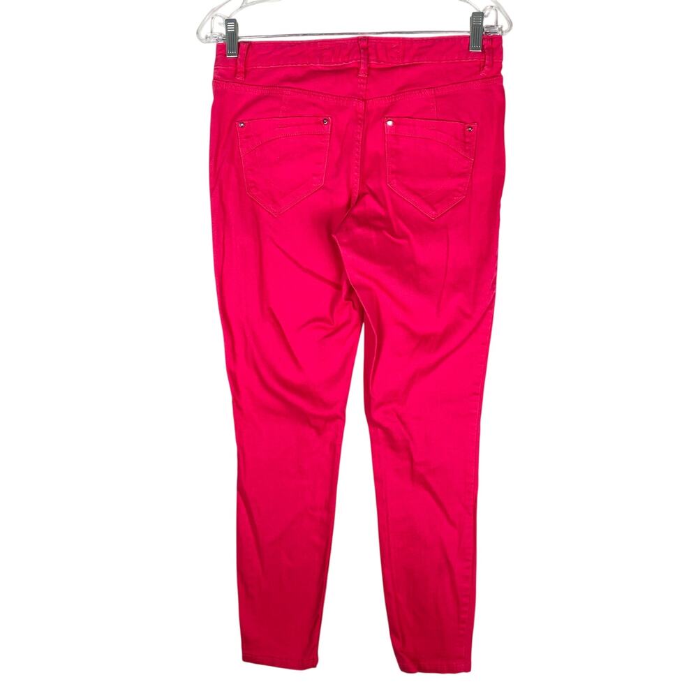 Karen Millen Skinny Jeans Womens 6 Hot Pink Statement Bold Colorful Summer Chic - Picture 3 of 6